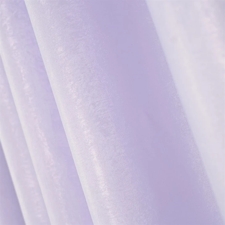 Soft Mist Light Purple Tencel Velvet Curtain Fabrics high quality